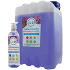 Productos_Baja Green Solutions - Jabón Desinfectante Protekto One - Presentaciones - Antibacterial Lavanda